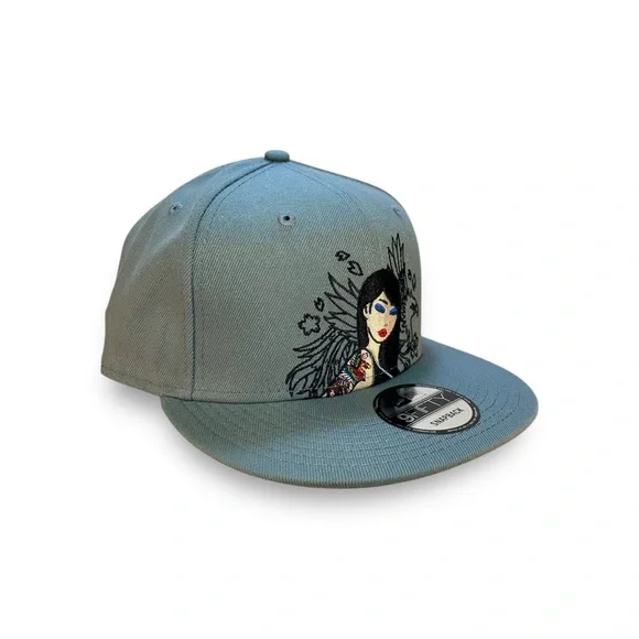 New Era 9FIFTY Tokidoki Snapback Cap Hat Phoenix Rising Storm Tattooed Girl NWT